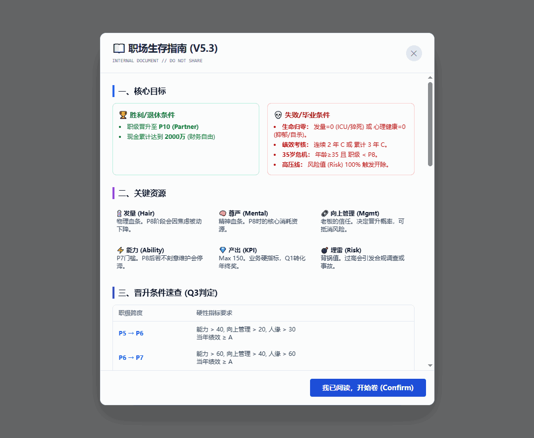 互联网大厂模拟器